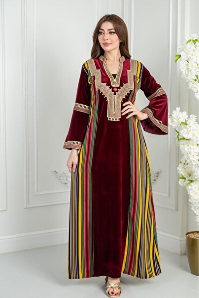 riva fashion Gelabia Velvet Creative Kamlouche Style