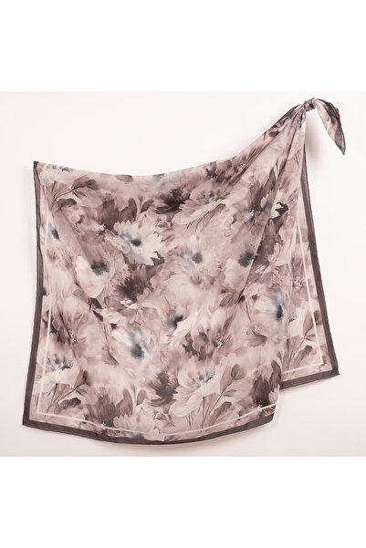 PİRAMİT Naturel Eşarp | Bahçe