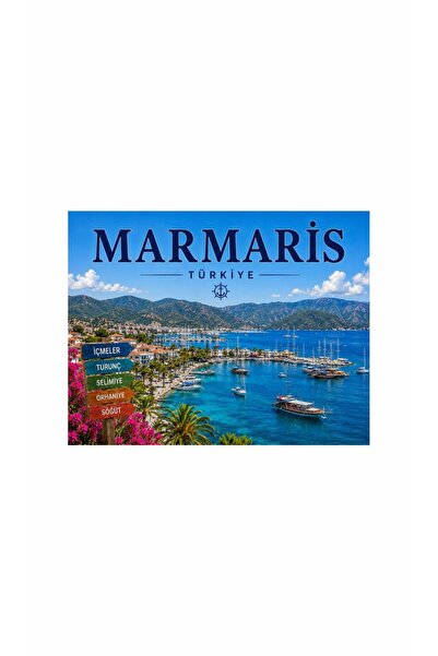 Gokco Buzdolabı Magnet Marmaris