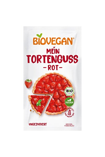 Biovegan Gelatina vegana rosie nativ fara gluten 2x7g,