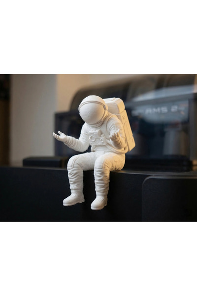Karerca Masa - Kitaplık - Gamer Dekorasyonu Astronot Kitaplık Figürü