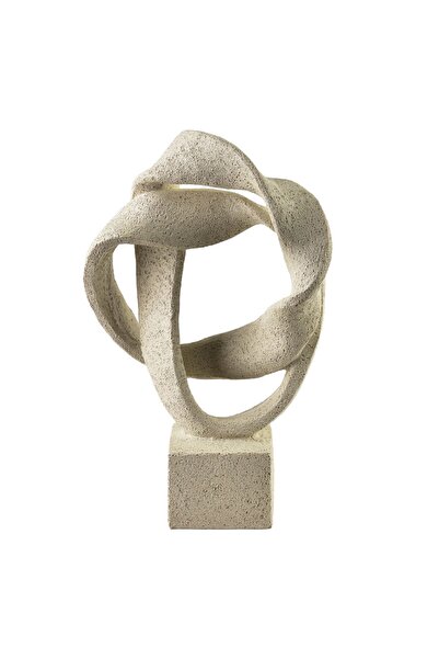 MONDEX Figurină decorativă Polirășină MANON 19x29 cm Bej 1 buc.
