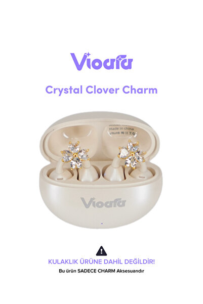 Vioara Charms زينة متوافقة مع سماعات الأذن (قطعتان)