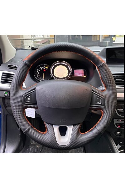 imza direksiyon kılıfı Fluence -megane 3-scenic Uyumlu Araca Özel Direksiyon ...