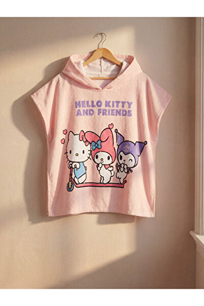 LC Waikiki Quality Pieces from Çelebi Store: Girls' Poncho Towel with Cute He...