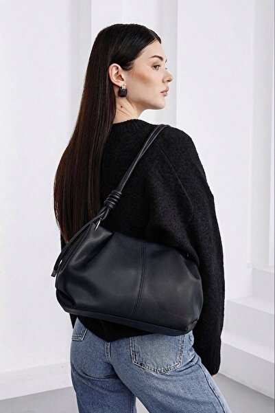 BAGINS Collection ZR Model Büzgü Detaylı Omuz Çantası