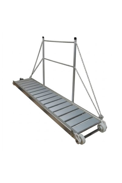 Sealux Tip 3-3S Pasarella Alüminyum Basamaklı - 300x50 cm - 28,70 kg (Geniş Sabit Seri) - Montaj Aya