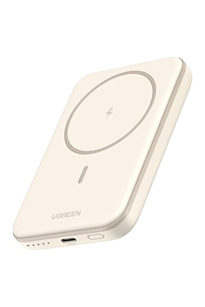 Ugreen Магнитна външна батерия 5000mAh, 15W безжично зареждане, съвместима с ...