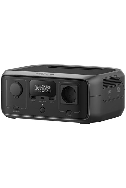 EcoFlow RIVER 3 Stație de alimentare portabilă 245Wh 300W UPS, Negru