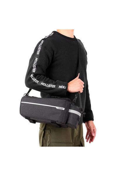 Yallabena Bicycle Rear Storage Bag Waterproof Reflective Mountain Bike Saddle...