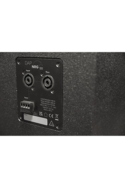 Dap Audio NRG-15S/NRG-10 Sistem de sunet pentru evenimente cu amplificator Bluetooth