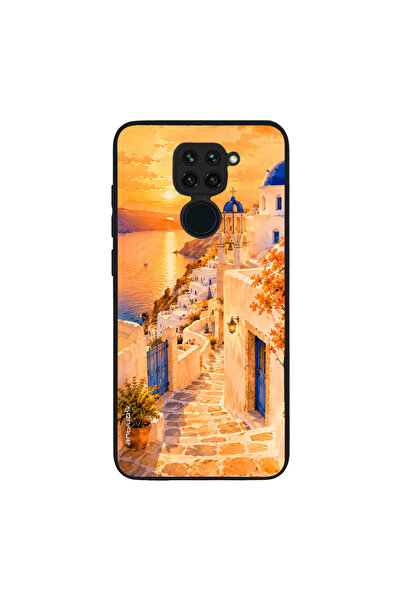 Sonique Θήκη Greek Island Muse Series για Xiaomi Redmi Note 9 Ηλιοβασίλεμα στ...