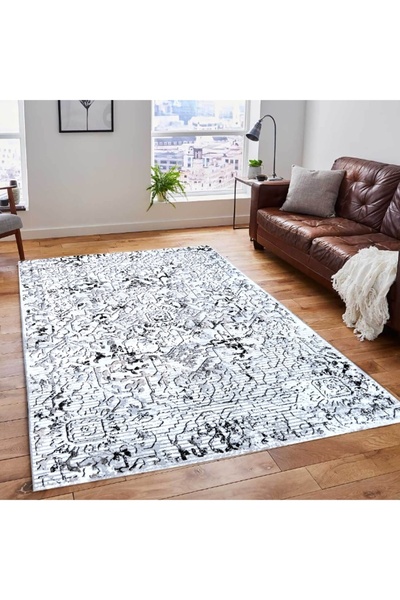 Handpicked Furniture Vintage Blue Rug, Ultra Soft Area Carpets For Bed Room, ...