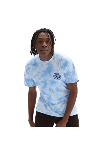 Vans Tricou bărbătesc cu mânecă scurtă și logo în carouri S