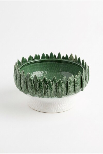 Sembol Gren Palm Footed Bowl 24X24X12 cm