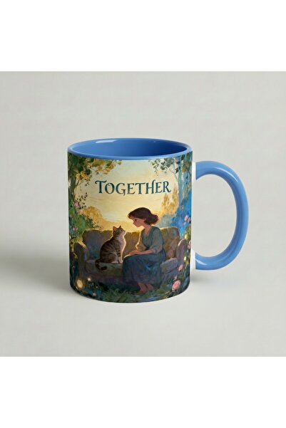 Petgifts Cana Cadou Personalizat Amuzanta Cu Mesaj Together - Ceramica 330 Ml