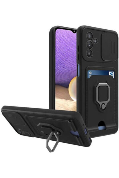 OEM Πίσω Κάλυμμα Μεταλλικό με Λουράκι Μαύρο (Galaxy S23 FE)