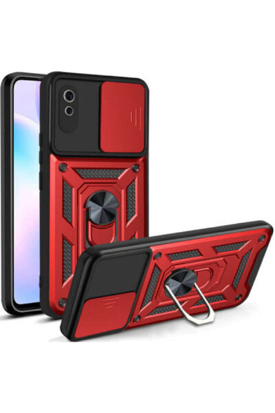 Other Bodycell Armor Slide Back Cover Πλαστικό Κόκκινο (Redmi 9A / 9AT) Κωδικ...
