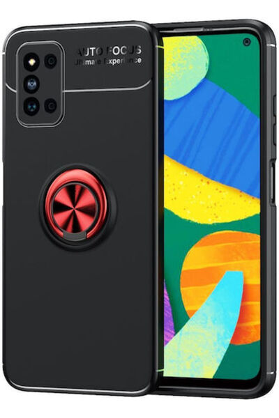 OEM Samsung Galaxy F52 5G Μεταλλική Θήκη με Δαχτυλίδι Στήριξης, Περιστρεφόμεν...