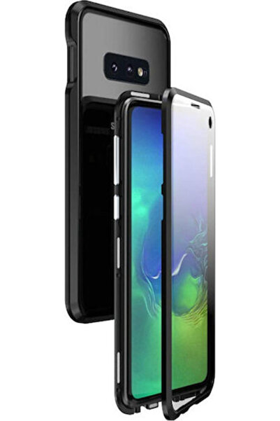 OEM Magneto 360 Πλαστική Μαγνητική Μαύρη (Galaxy S10e)