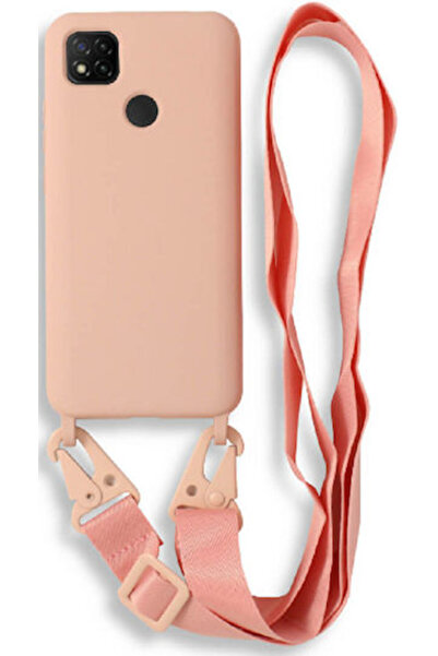 Other Bodycell Πίσω Θήκη Σιλικόνης με Λουράκι Ροζ (Redmi 9C) Κωδικός: BL-00187