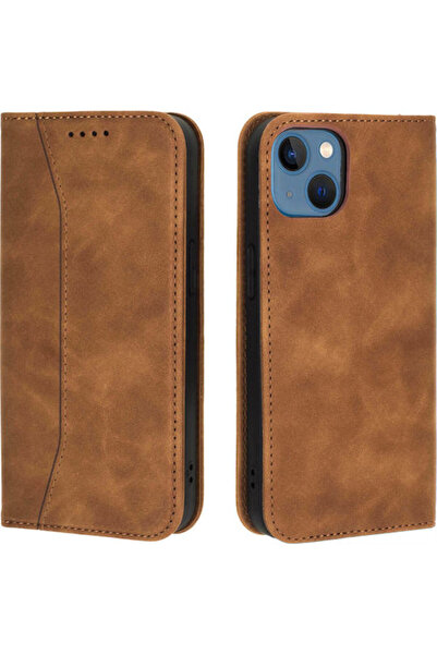 Other Bodycell Πορτοφόλι από συνθετικό δέρμα PU, Καφέ (iPhone 13 mini) Κωδικό...