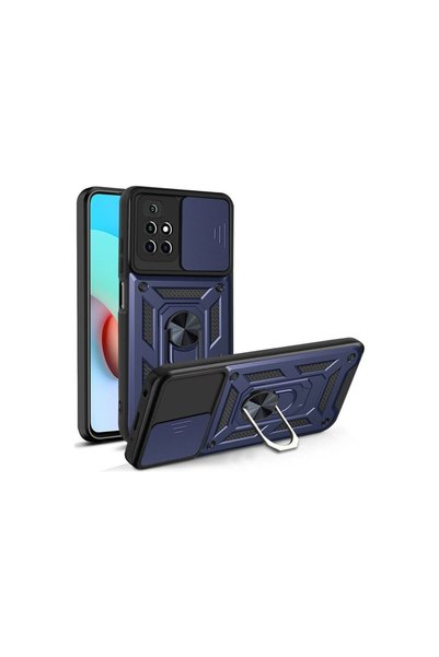 Pilanix Xiaomi Redmi 10 2022 Case Ultra Protected Sliding Vega Cover with Mag...
