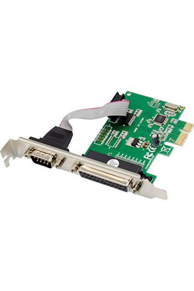 POWERTECH Ελεγκτής PCIe με 2 παράλληλες θύρες DB25 / σειριακές θύρες RS232 DB...