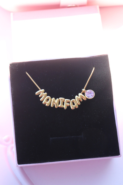 Yenress Collection Manifest Manifam Kolye Charmlı