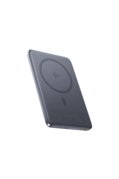 Baseus PicoGo 10000mAh Qi2 MagSafe Υπέρλεπτο Ασύρματο Power Bank, Γκρι