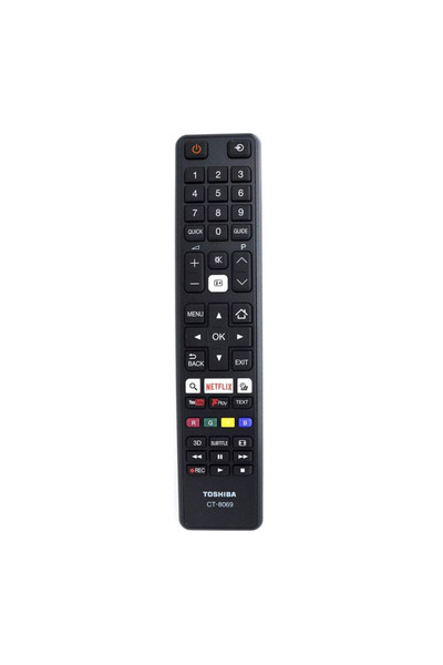 Toshiba CT‑8053 / CT‑8069 RC48121 RC48122 Γνήσιο Αυθεντικό Τηλεχειριστήριο LE...