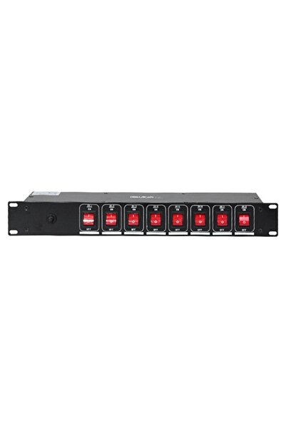 Ibiza Light Controler de alimentare cu 8 canale, montabil în rack de 19 inch,...