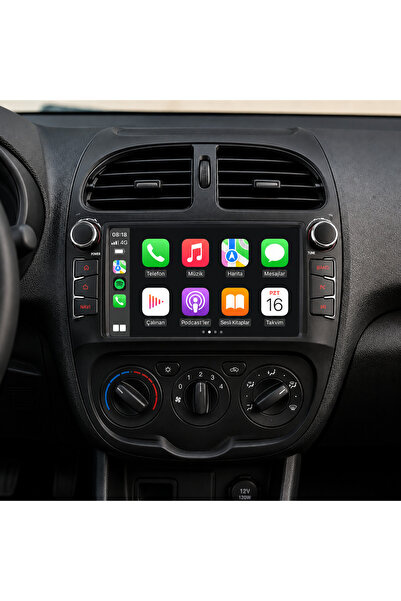 Navigold PEUGEOT 206 4RAM 64GB HAFIZA ANDROID MULTIMEDIA CARPLAY