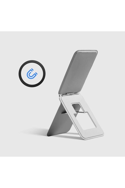 alphastore Katlanır Stand Özellikli MagSafe Güçlü Mıknatıslı Telefon Kartlığı...