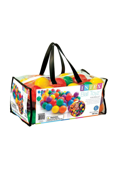 Intex Fun Ballz 100 bucăți bile mici 6,5 cm