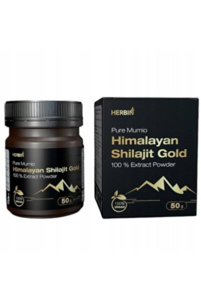 aram Mumio Shilajit Himalayan Proaspăt Pulbere Herbin Gold 50g