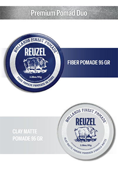 Reuzel Premium Pomad Duo Saç Şekillendirme Seti