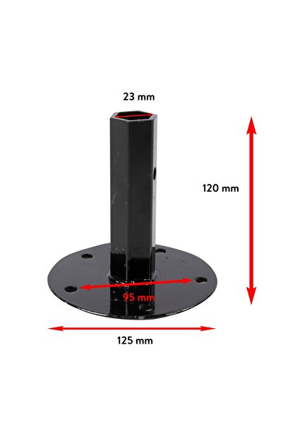 micul fermier Manșon pentru motocultor Little Farmer, diametru 23mm, rotund