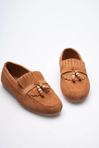 Generic Brand Women's Tan Suede Casual Shoes Tr19Ms03D