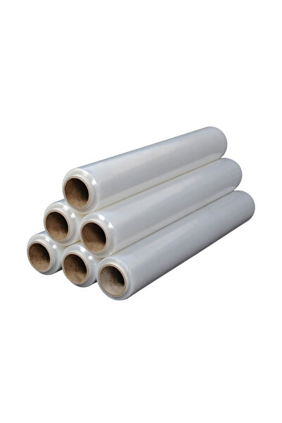 OEM Folie stretch transparenta pentru ambalare manuala, 23 microni, 2.4 kg ne...