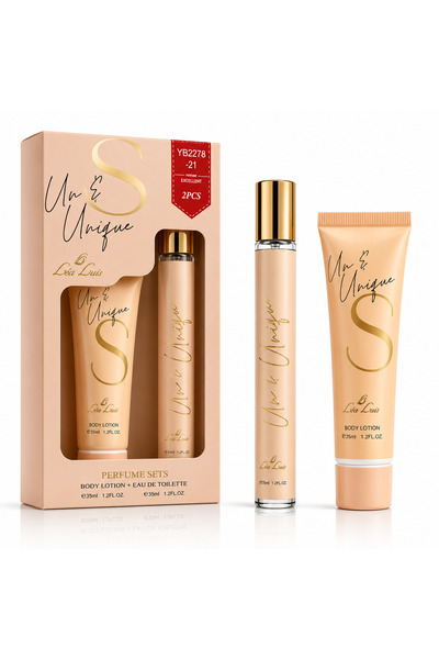 Lea Luis Set cadou Sun & Unique, Apă de toaletă 35 ml + Loțiune de corp 35 ml...
