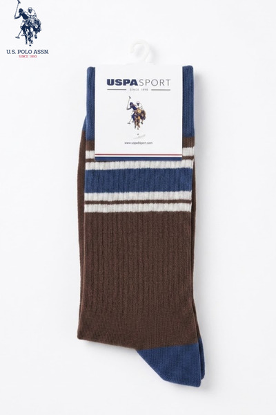 U.S. Polo Assn. Single Men's Socks Striped