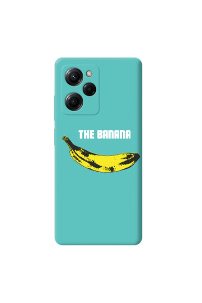 Other Xiaomi Poco X5 Pro The banana Turquoise Colored Silicone TPU Θήκη