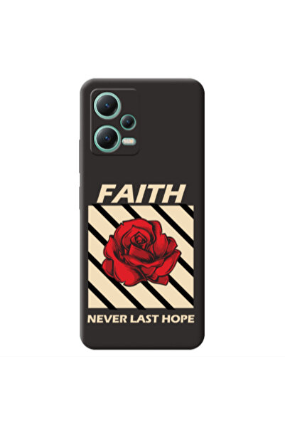 Other Xiaomi Redmi Note 12 Pro 5G Faith Never Last Hope Black Colored Silicon...