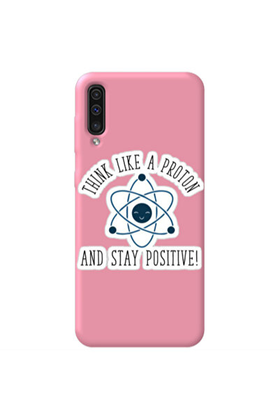 Other Samsung A70 THINK LIKE Pink Colored Silicone TPU Θήκη