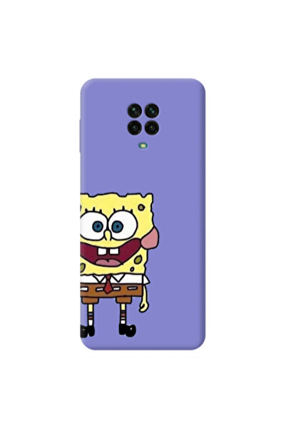 Other Xiaomi Redmi Note 9 Pro Spong 2 Purple Colored Silicone TPU Θήκη