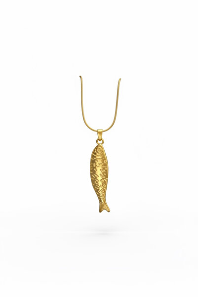 LYRA Bags & Accessories Fish Model Luck Necklace Steel Daily Necklace