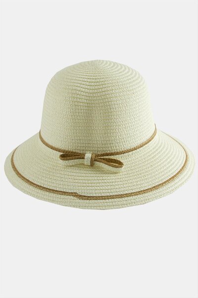 ZERO LAND Svl-Shop Fiyonglu (00126) Straw Hat-Cream