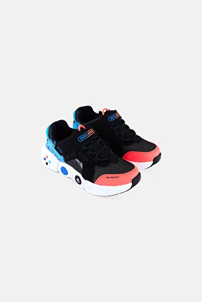 SKECHERS Kids Boy Gametronix Velcro Closure Shoes, Multicolor