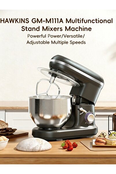 Lorraya Multi-Function Stand Mixer 1500W 7L Large Bowl Dough Kneader Egg Beater